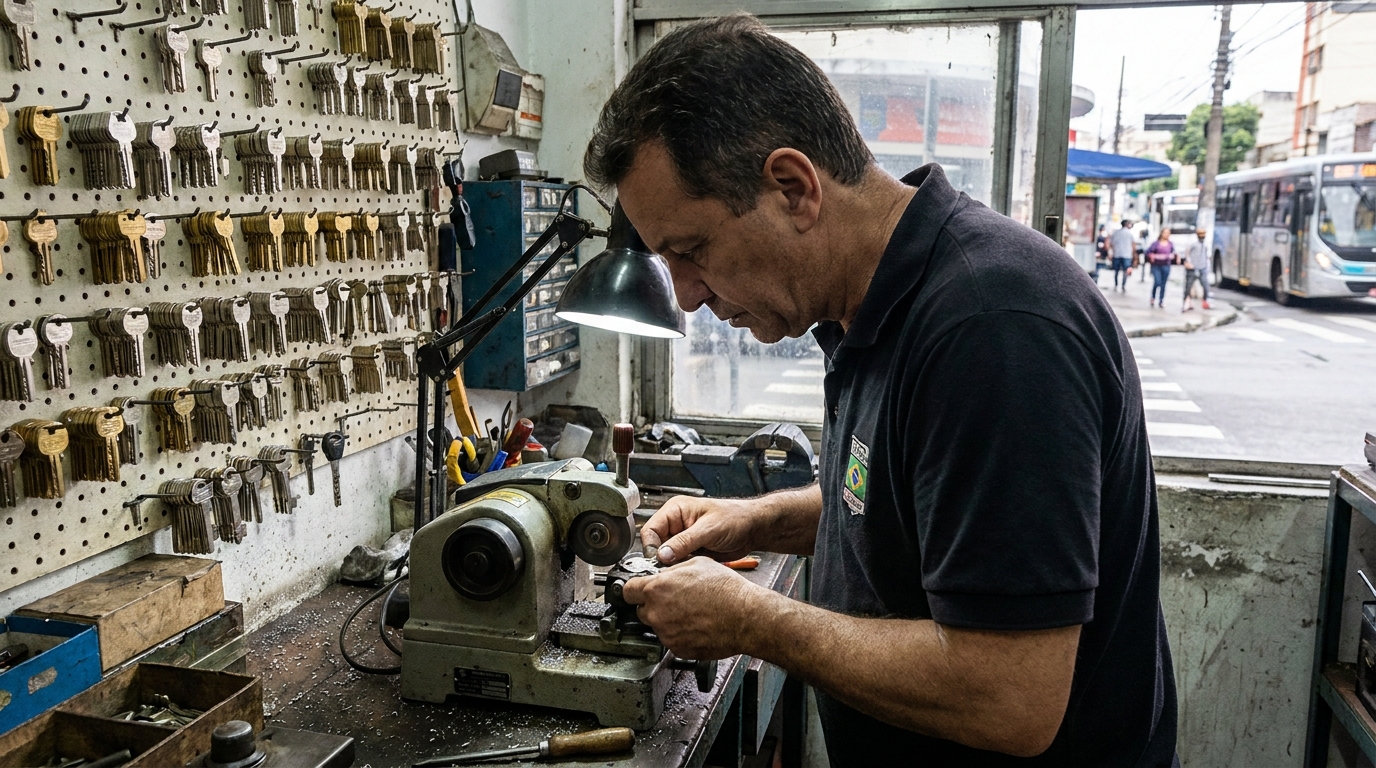Cópia de Chave Residencial em Salvador‑BA