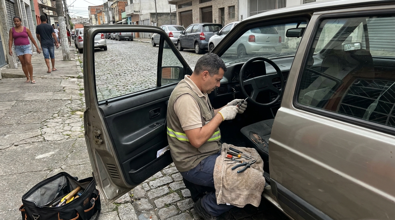 Extração de Chave Quebrada em Salvador‑BA
