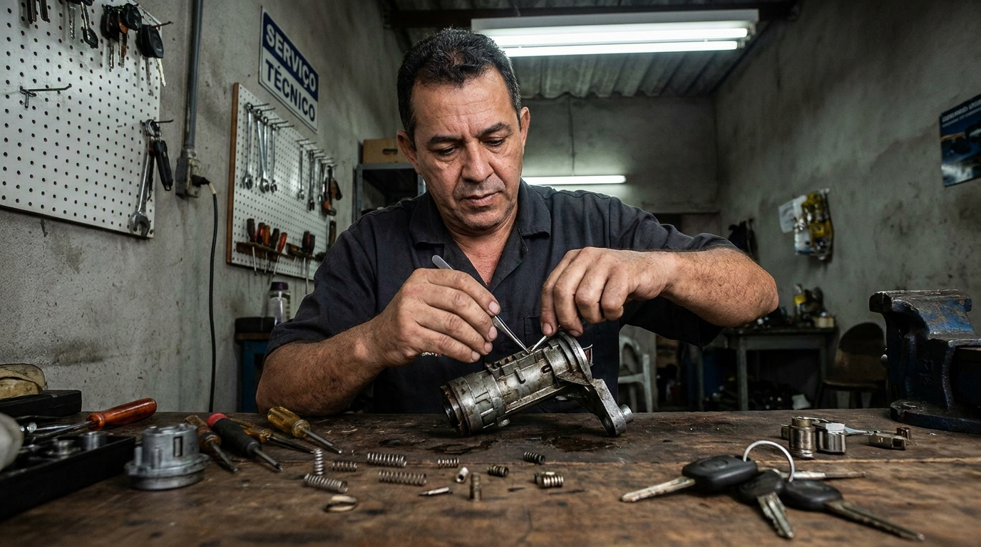 Troca de Segredo do Miolo da Porta profissional em Salvador‑BA